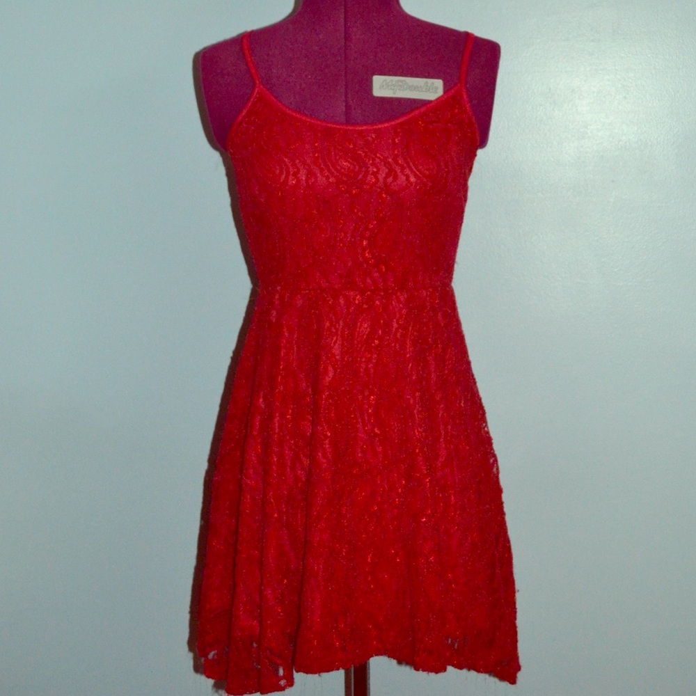 Red dress